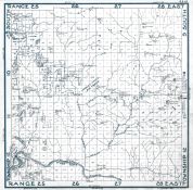 Sheet 62 - Township 9, 10, 11, 12 S., Range 25, 26, 27 E., Fresno County 1923